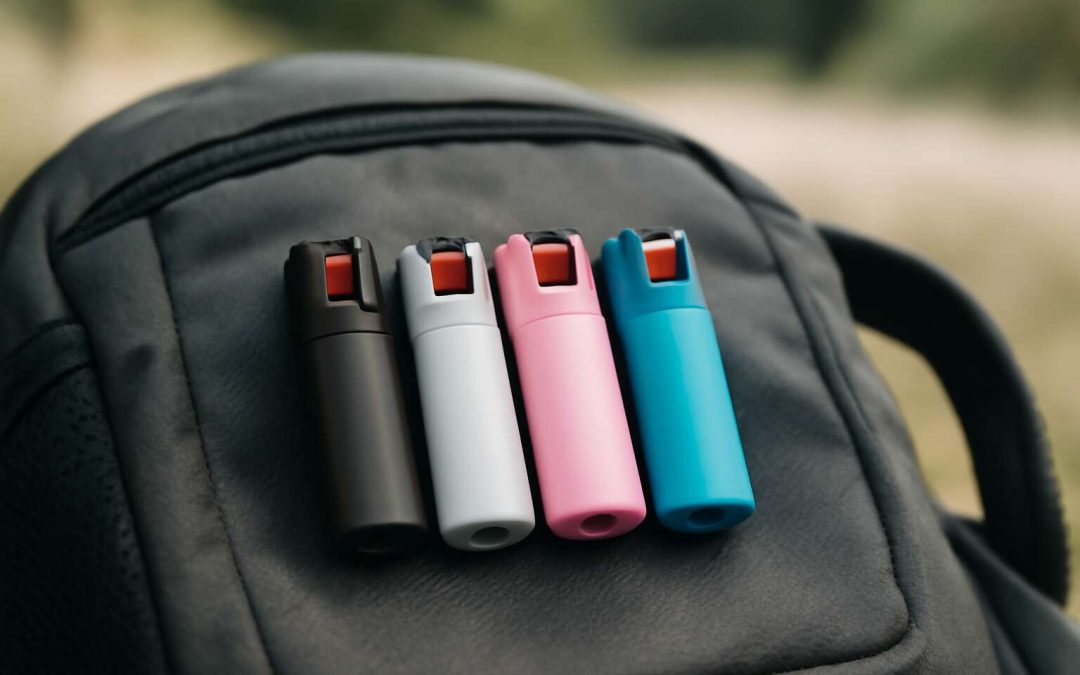 Ultimate Security: Durable and Powerful Pepper Spray 4 Pack for Personal Safety and Defense