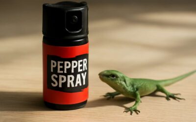 Debunking Myths: Is pepper spray to kill lizards really effective or just risky?
