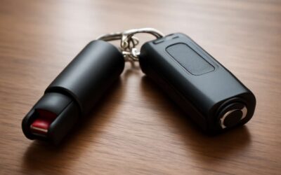 Stay Safe with pepper spray and stun gun keychain: A Compact Self-Defense Tool