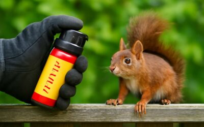 Garden defense hack: pepper spray to deter squirrels and protect your plants