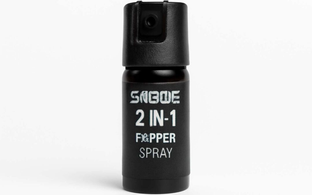 Stay Safe with sabre pepper spray 2 in 1: compact, powerful personal defense.