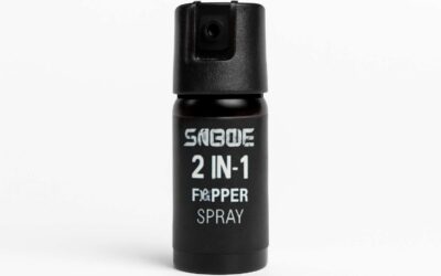 Stay Safe with sabre pepper spray 2 in 1: compact, powerful personal defense.