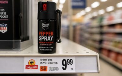 Get pepper spray shoprite for self defense.
